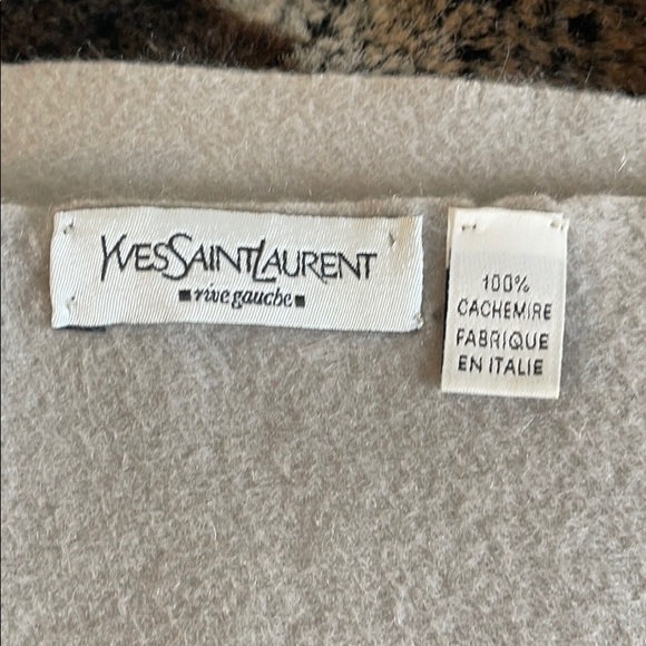 YSL Cashmere scarf - Picture 2 of 9